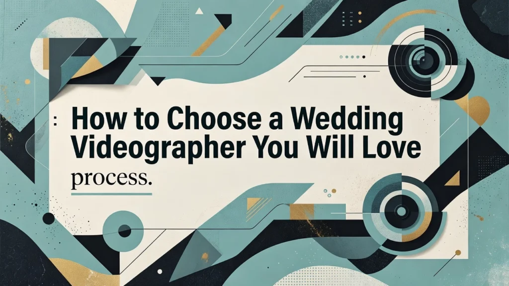 Professional header image for list-based article: How to Choose a Wedding Videographer You Will Love